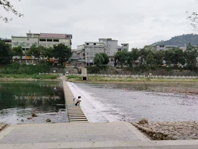 武曲鎮(zhèn)承天段建后景觀