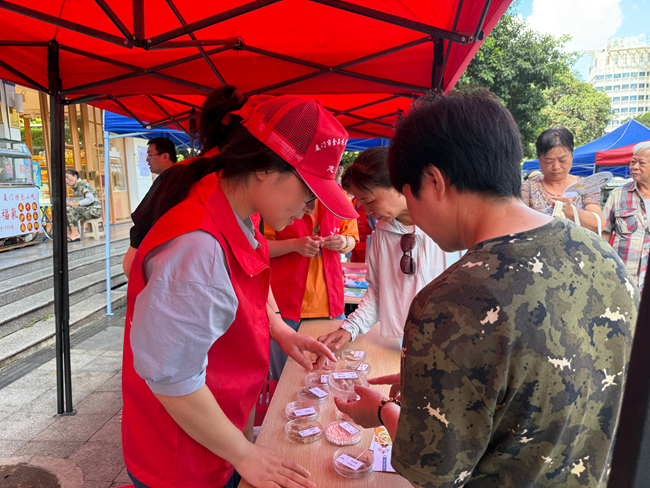 活動現(xiàn)場。廈門食藥檢院供圖